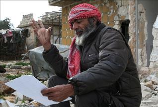 Savaşın şairi Suriyeli öğretmen