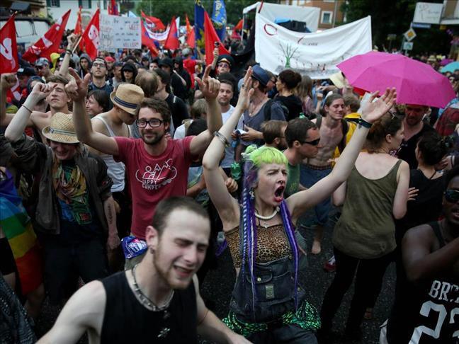 ألمانيا.. مظاهرة مناوئة لقمة الدول الصناعية السبع