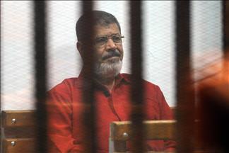 Egypt's jailed president hints at poisoning attempt