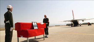 Şehitler son yolculuklarına uğurlandı