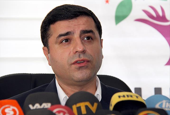 HDP Eş Genel Başkanı Demirtaş Diyarbakır'da konuştu