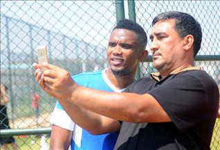 25 bininci taraftar Eto'o ile buluşacak