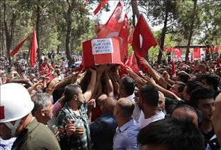 Dağlıca kahramanları son yolculuğuna uğurlanıyor