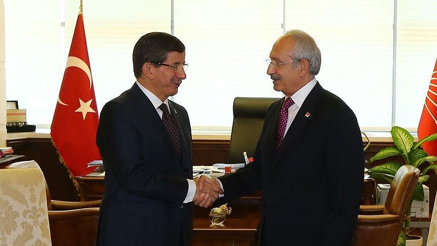 Turkish PM calls on parties to unite against terrorism