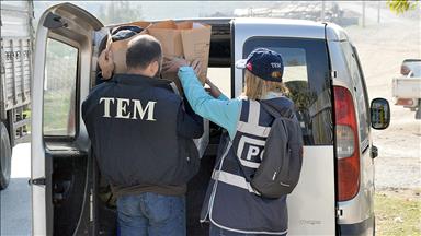 İzmir'de patlayıcıların bulunma anının görüntüleri ortaya çıktı