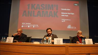 '1 Kasım'ı Anlamak' paneli düzenlendi