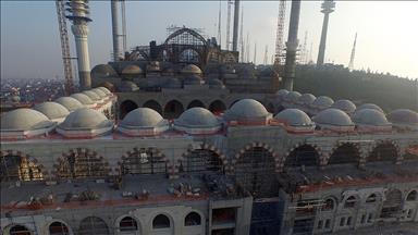 Çamlıca Camisi'nin yüzde 95'i tamamlandı