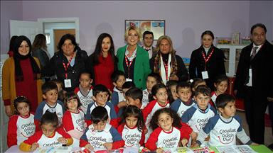 Çocuklar Gülsün Diye Derneği Doğubayazıt'ta anaokulu açtı 