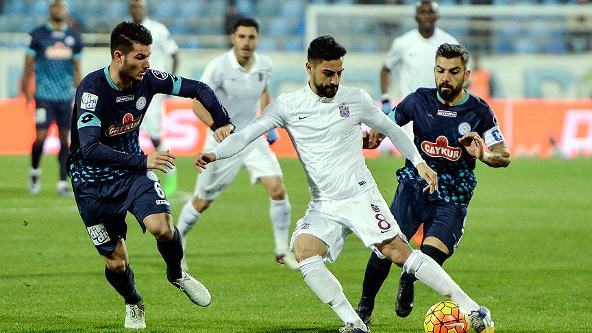 Trabzonspor deplasmanda kaybetti