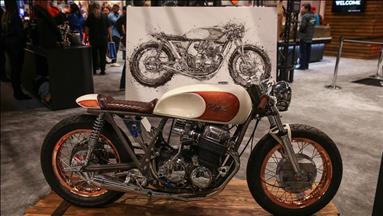 Њујоршки саем на мотоцикли: Најголемо внимание привлече Harley-Davidson со ликот на Обама