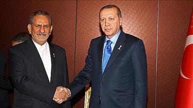 رئیس جمهور ترکیه، معاون اول رئیس جمهور ایران را به حضور پذیرفت
