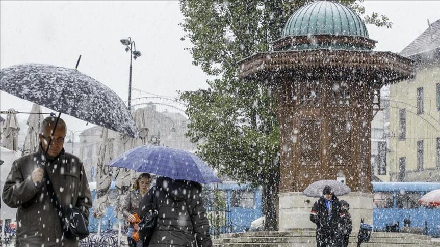 FHMZ: U narednim danima u BiH kiša i snijeg