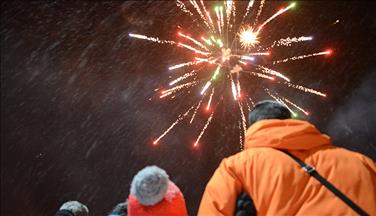 Türkiye yeni yılı coşkuyla karşıladı