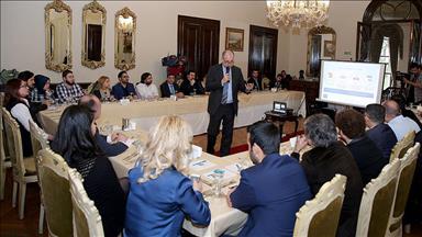 Anadolu Agency presents infographic news in Istanbul