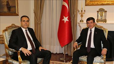 Başbakan Davutoğlu Fidan’ı kabul etti