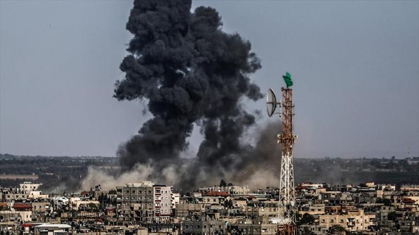  الجيش الإسرائيلي يواصل شن غاراته على قطاع غزة