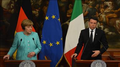 German Chancellor, Italian PM talk refugee crisis 