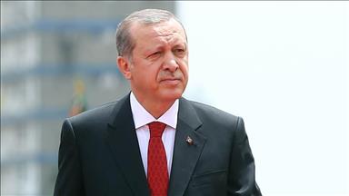 Erdoğan'dan şehit ailelerine taziye mesajı