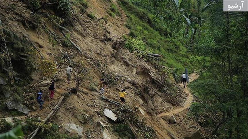 رانش زمين در چين جان 35 نفر را گرفت