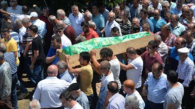 Ordu'da yaşamını yitirenlerin cenazeleri toprağa verildi