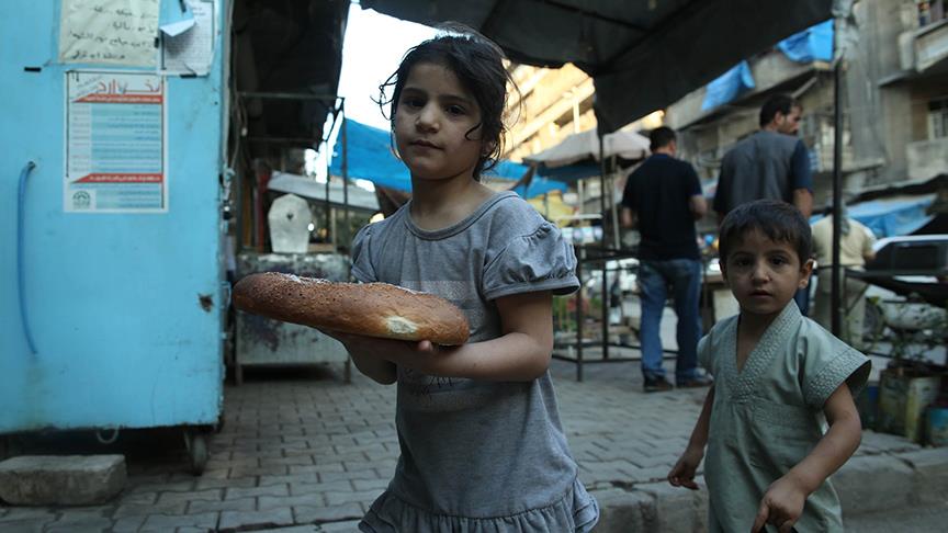 'Halep'te acil un ve yaşam malzemesine ihtiyaç var'