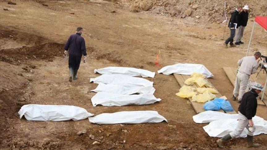 کشف گور دسته جمعی متعلق به شبه نظامیان داعش در عراق