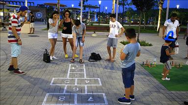 Sokak oyunlarını EXPO'da yaşatıyorlar