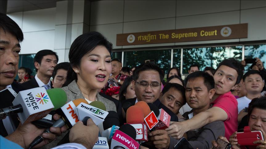 Ex-Thai PM calls junta plan to sieze assets 'illegal'