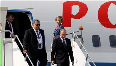 ولادیمیر پوتین وارد استانبول شد 