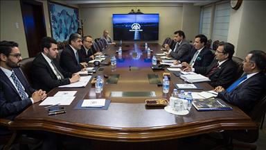 Pakistan heyetinden AA'ya ziyaret