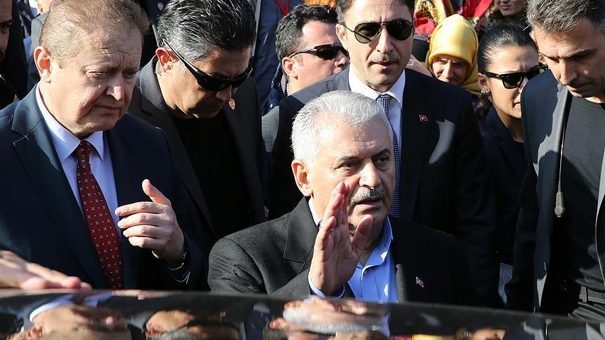 بازدید نخست‌وزیر ترکیه از شهر ترابزون در شمال کشور