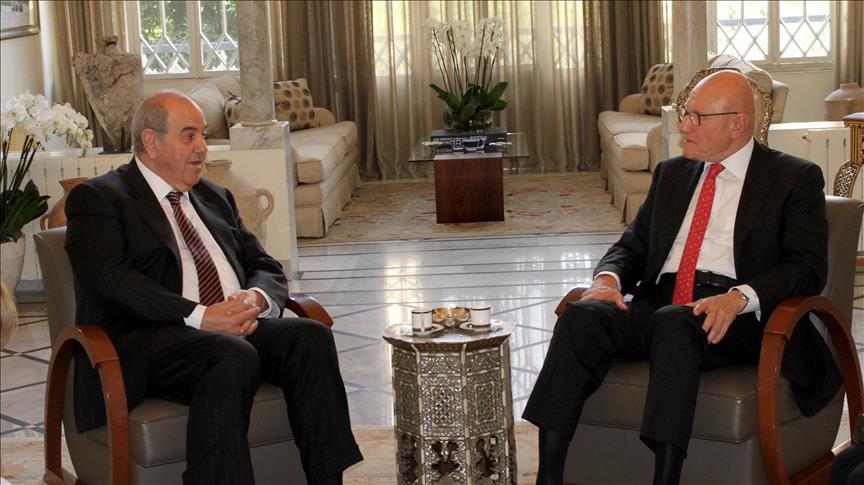 سەردانی ئەیاد عەلاوی بۆ لوبنان