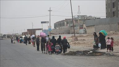 شمار آوارگان موصل از مرز 103هزار نفر گذشت