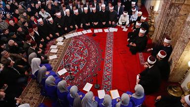 Saraybosna'da şehitler için gıyabi cenaze namazı