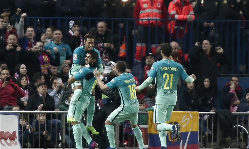 برشلونة يقترب من نهائي كأس ملك إسبانيا