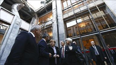 بازدید مرکل از مجلس ملی ترکیه