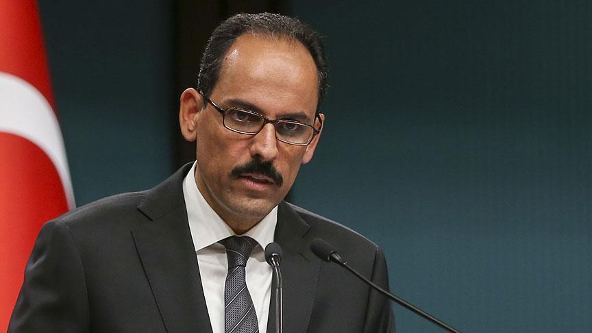 ابراهیم کالن: اروپای حامی پ.ک.ک محکوم به شکست است 