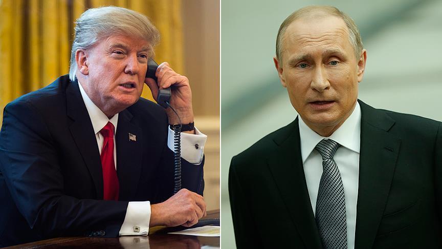 Trump bi Putîn re li ser telefonê axivî