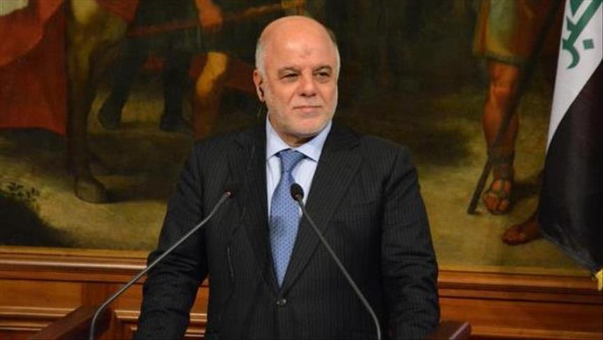 العبادي يطالب بالتراجع عن قراري رفع العلم والاستفتاء في كركوك