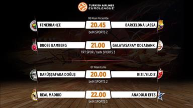 THY Avrupa Ligi'nde son hafta heyecanı