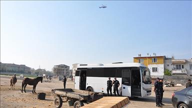 Helikopter destekli 2 bin polisle uyuşturucu operasyonu