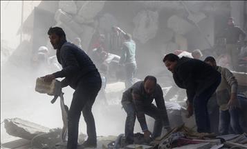 مقتل 21 مدنيا بقصف جوي روسي على مدن بريف إدلب