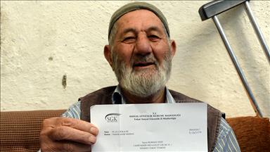 Kesilen emekli maaşı 5 yıl sonra yeniden bağlandı