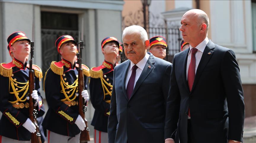 يلدريم يلتقي نظيره المولدافي في كيشيناو