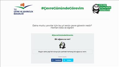 'Bir çocuğa ağaç dikmeyi öğret'