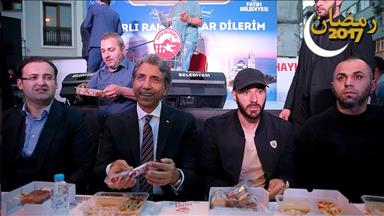 حضور کریم بنزما در ضیافت افطاری شهرداری استانبول