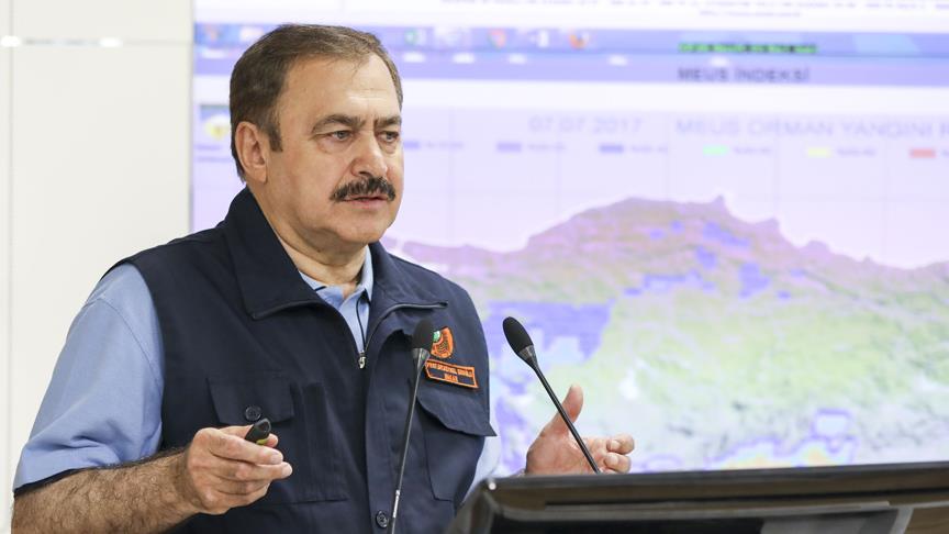 Orman ve Su İşleri Bakanı Eroğlu: Bu yıl 774 orman yangını çıktı