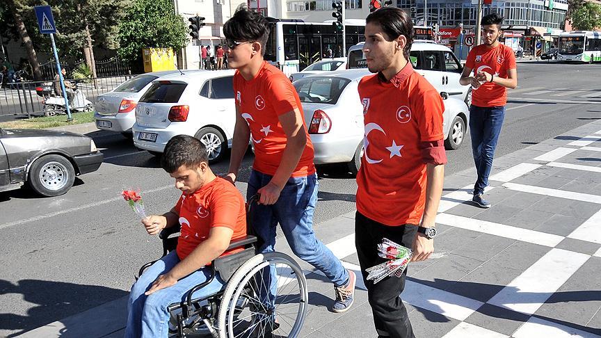 Suriyeli gençlerden provokasyonlara sağduyu çağrısı 