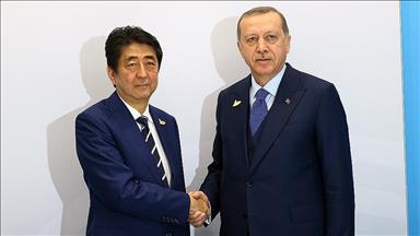 Samiti G20, Erdoğan takim me kryeministrin e Japonisë