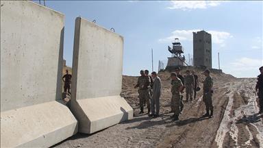 Türkiye-İran sınırındaki güvenlik duvarı inşaatı başladı